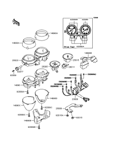 ZR1100 Спидометр