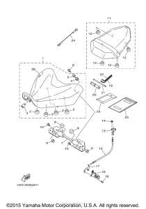 FZ07FCR Сиденье