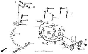 CH125 Крышка головки цилиндров