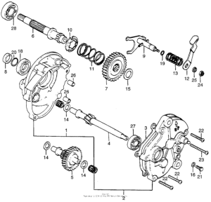 PA50 Трансмиссия