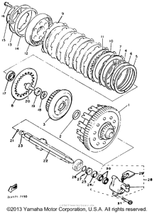 XVZ13T Сцепление