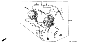 XRV750 Carburetor assy