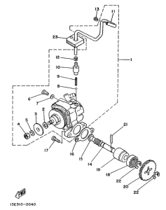 TY125 Масляный насос