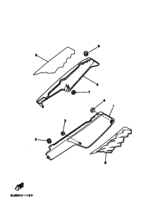 DT50LC DT50D Боковая крышка