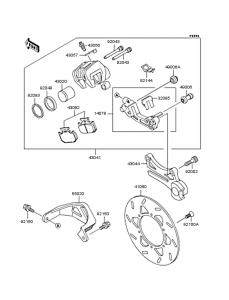 Задний тормоз