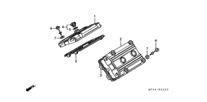ST1100 Крышка головки цилиндров