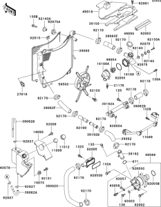ZX750 Radiator(1 / 2)