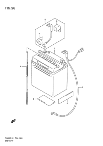 GS500 Аккумулятор