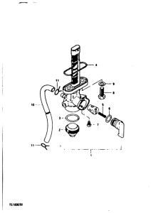 TS100 Топливный кран