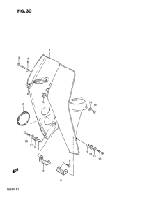 FB50 Щиток облицовочный