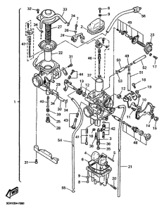 TT600R Карбюратор