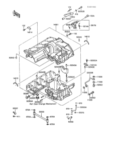 ZX1000 Crankcase(zxt00a-020488-)