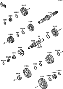 VN1500 Трансмиссия