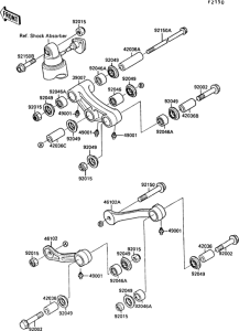 ZX1000 Подвеска