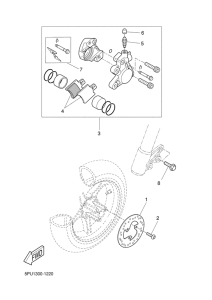 YQ50 Передний суппорт