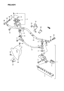VS1400 Задний тормозной цилиндр