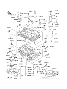 EN500 Картер двигателя