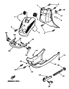 YW100T Ветровое стекло
