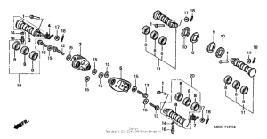 VT600CD2 Подножки