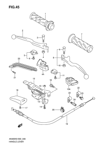 AN400 Рулевой рычаг