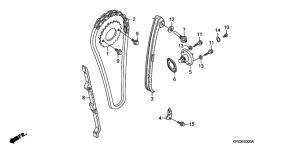  Цепь грм / натяжное устройство