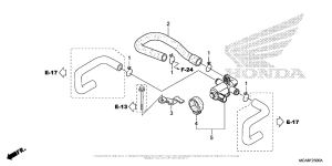 GL1800 Клапан нагнетание воздуха