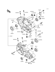  Картер двигателя