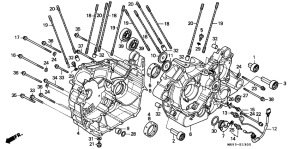 PC800 Картер двигателя
