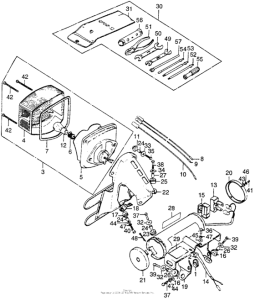 ST90 Taillight + tool box