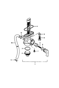 ZR50 Топливный кран