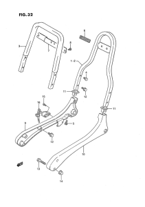 LS650 Ручка пассажира
