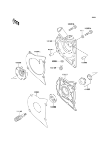 ER500 Водяная помпа