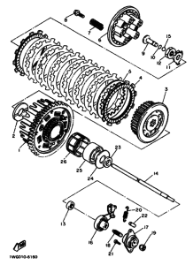FZR400 FZR400U Бендикс