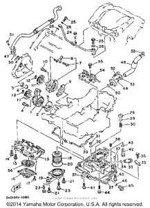 TDM850D Масляный насос