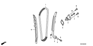  Цепь грм / натяжное устройство