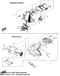  Taillight unit ass`y