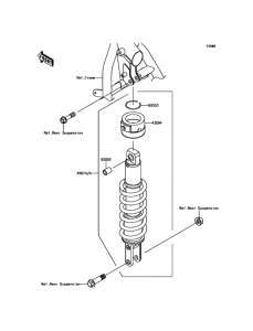 KL650 Амортизатор