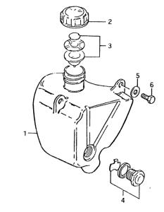 TS125 Бак масляный