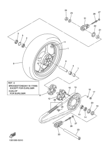 YZF-R6 Переднее колесо