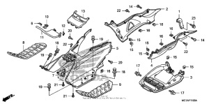 FSC600 (ABS) Центральная облицовка