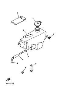 PW80 Бак масляный