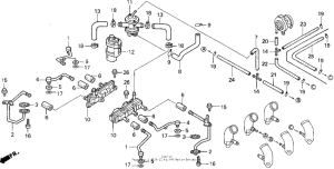 GL1500CF Шланги, трубки