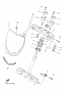 YZ450F Регулятор