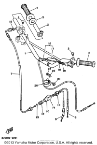 RT180A Руль -тросы