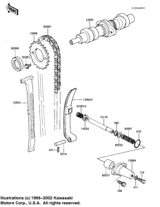 KZ1000 Camshaft / chain / tensioner