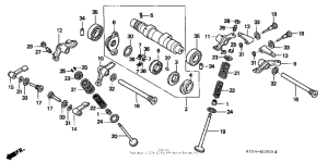 XR250R Распределительный вал