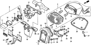 VT1100T Фонарь