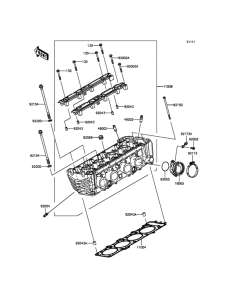 ZR800 Головка цилиндров