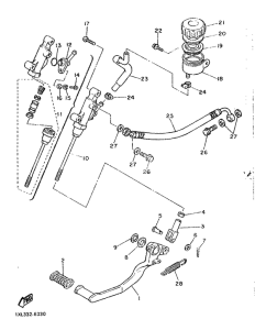 SRX600N (20.0KW) Задний торм цилиндр