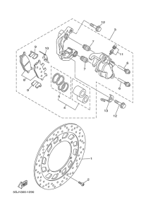 XP500 Передний суппорт